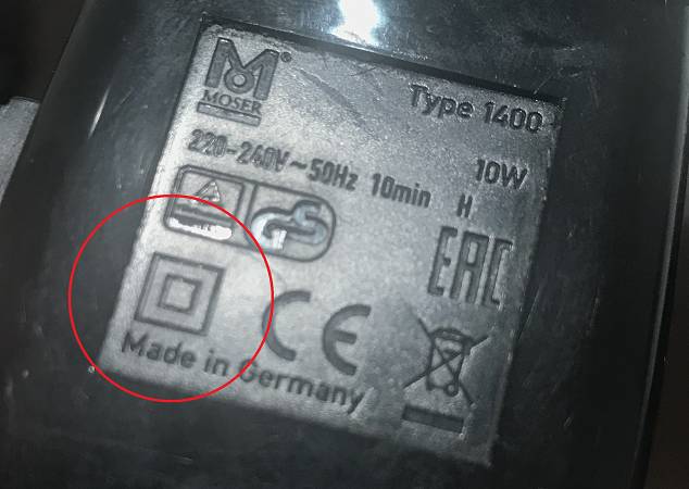 Çift Yalıtım Sembolünün Gösterimi